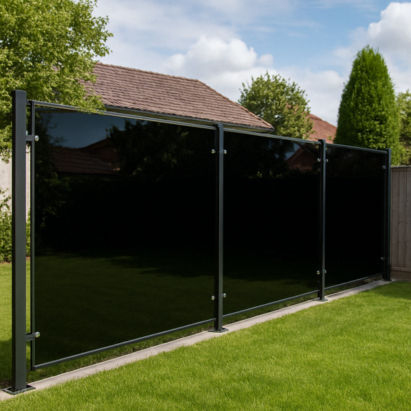 Plexi 5 mm lijevani crni - Slika 2