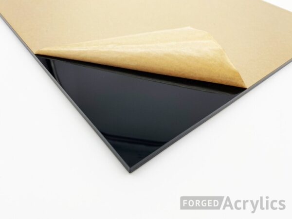 Plexi 3 mm lijevani crni