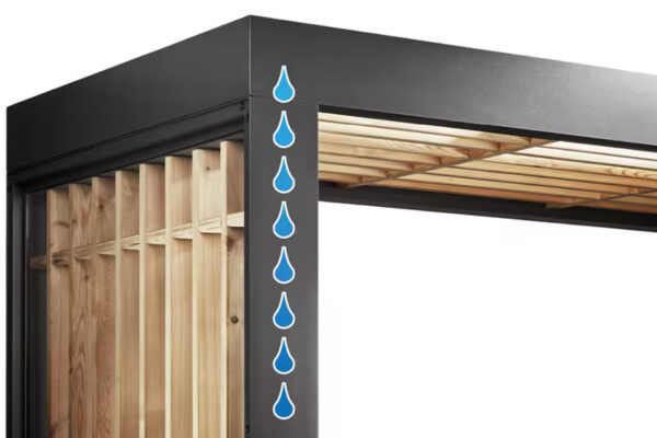 NADSTREŠNICA ZA VRATA BS TIMBER 200x90cm